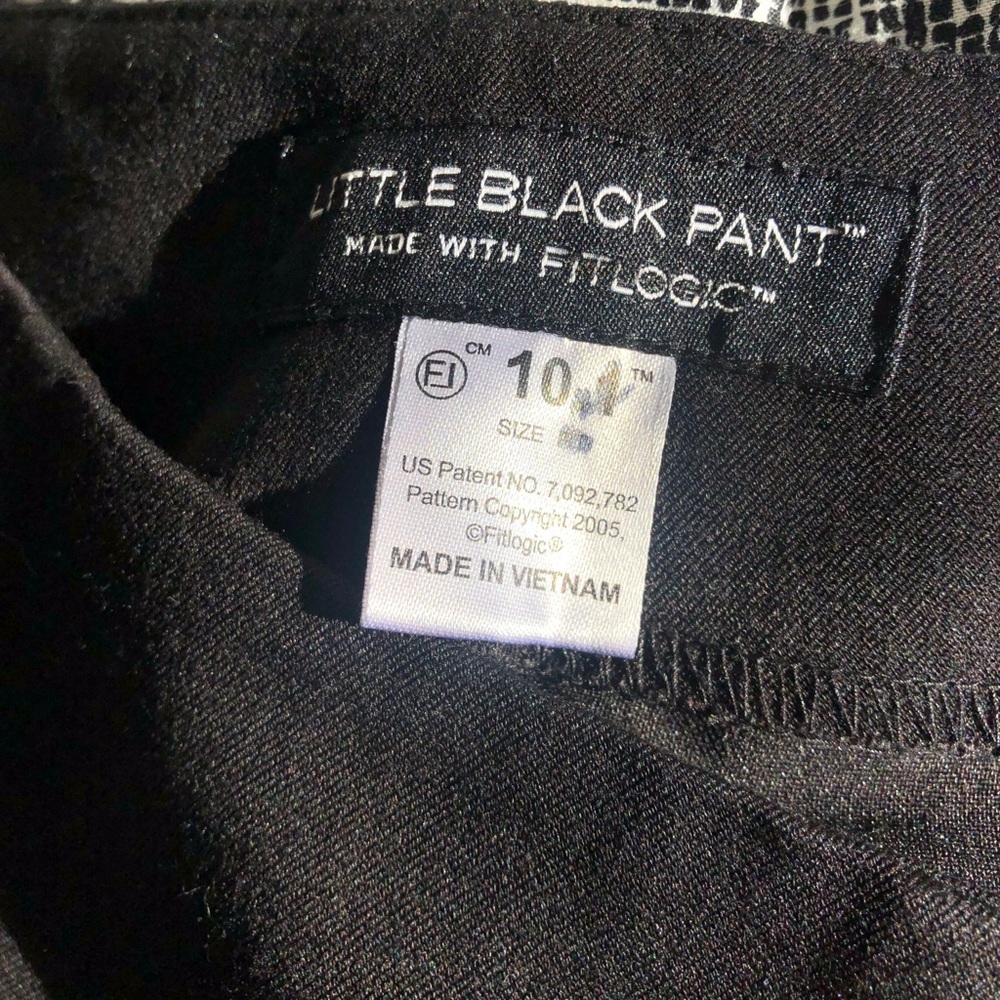 Little Black Pant - FITLOGIC